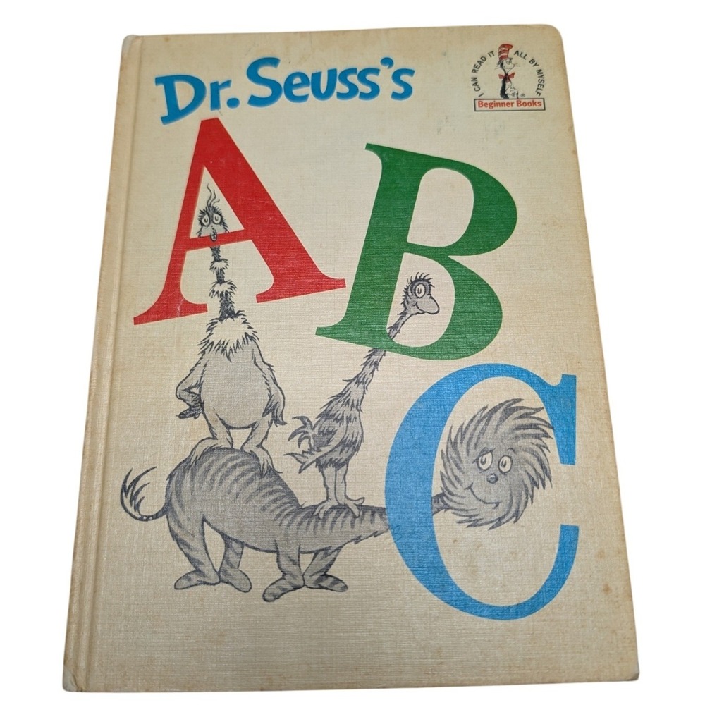 Dr Seuss ABC Hardcover Vintage Beginner Books I Can Read It All By Myself